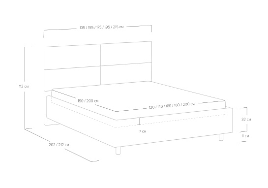Кровать Omega